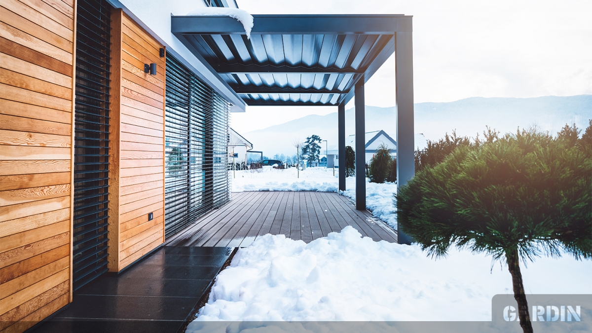 Czy można montować taras zimą?