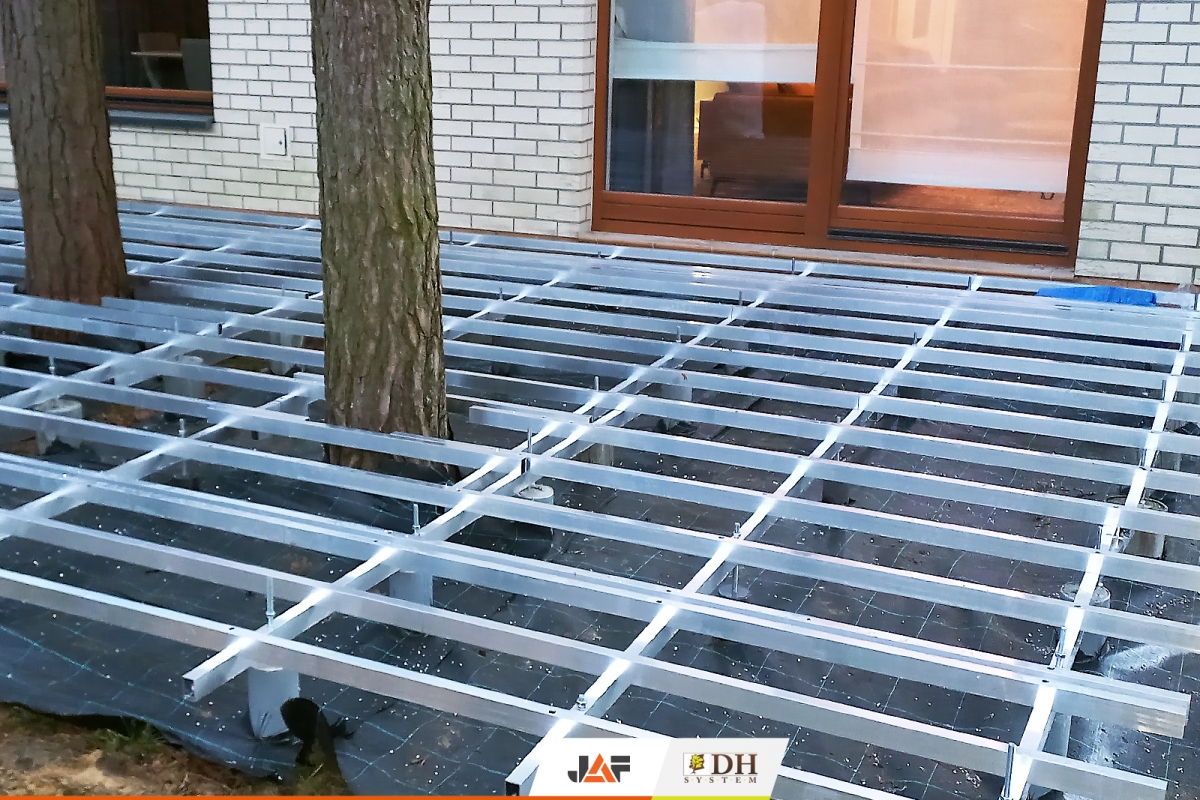 Taras z drzewami, Magdalenka