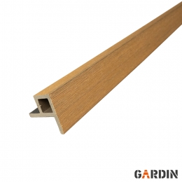 Narożnik płaski Gardin Deco Wall Black (2,95 m)