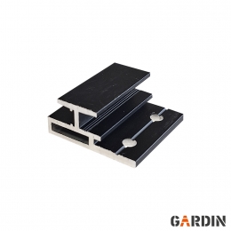 Klips aluminiowy Universal do Gardin Deco Wall bez wkrętów (100 szt.)